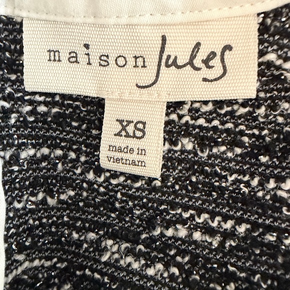 Maison Jules Layered Sweater Top – Size XS - Picture 6 of 7